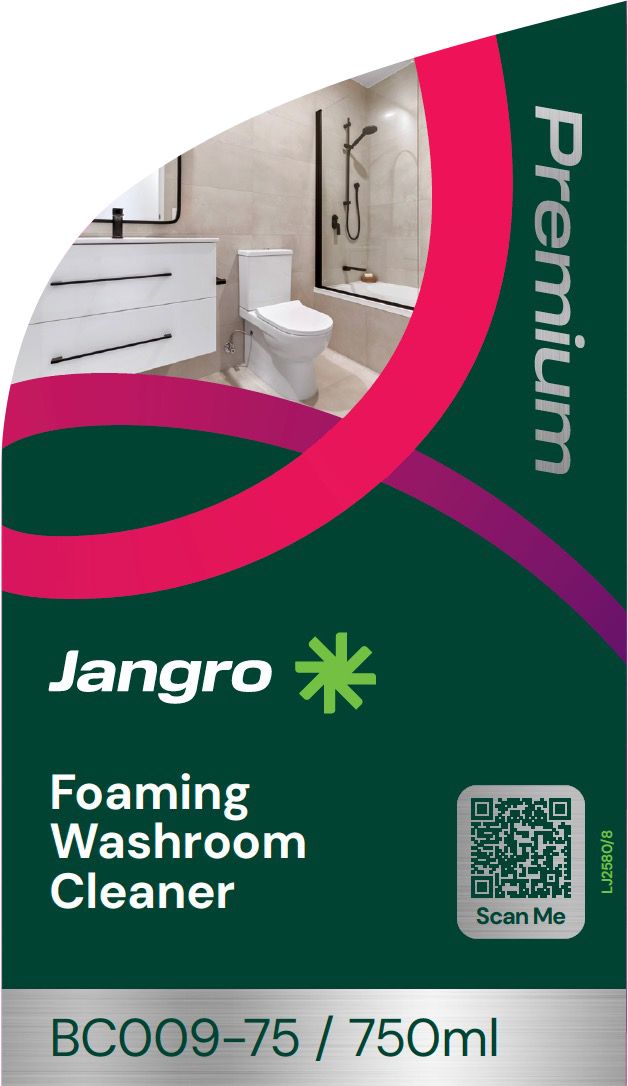 Jangro Premium Foaming Washroom Cleaner - 750ml
