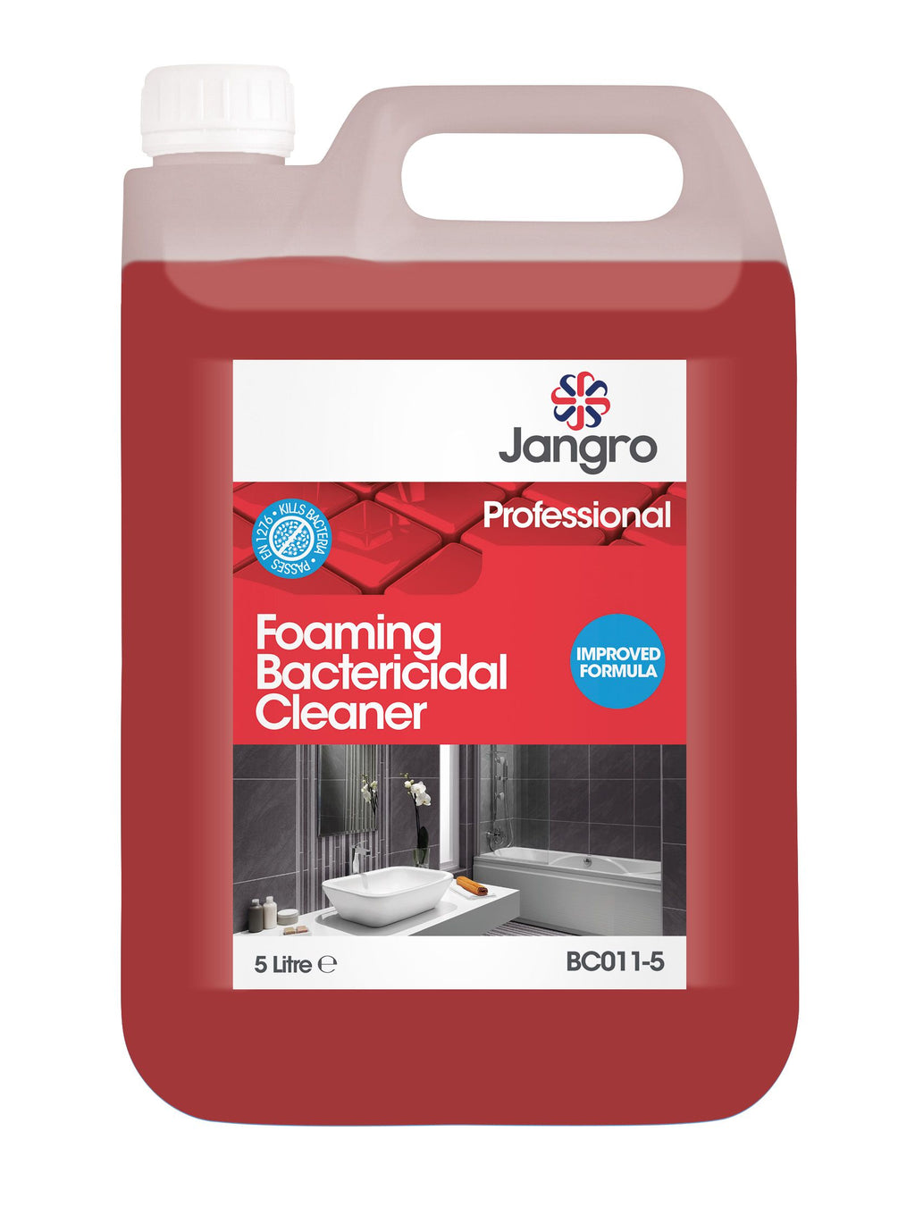 Jangro Professional Foaming Bactericidal Cleaner - 5L