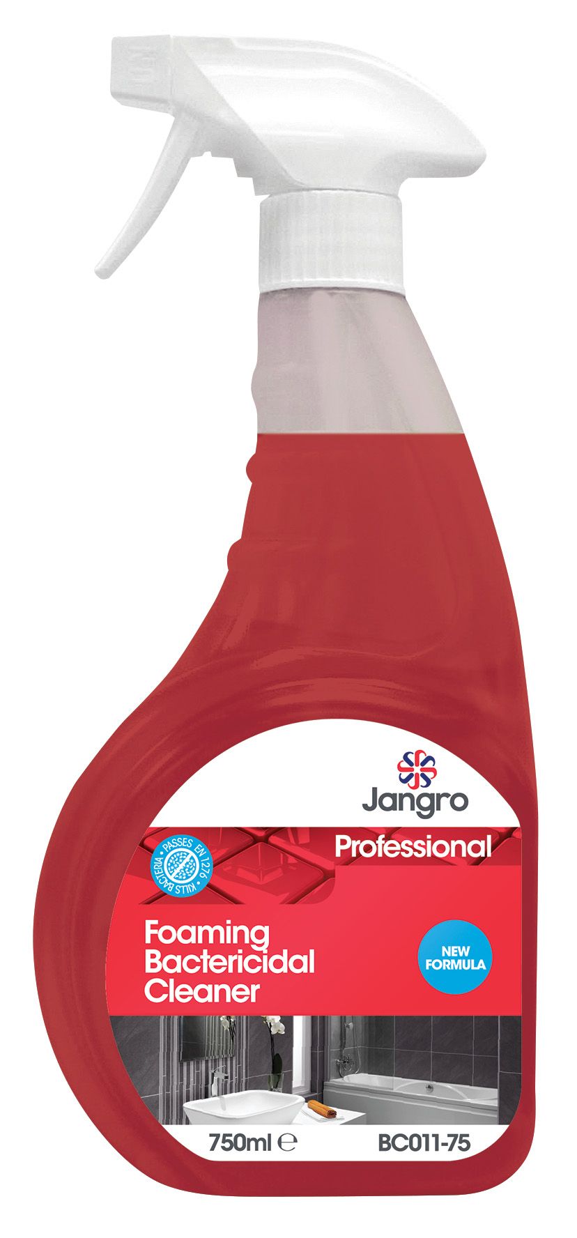 Jangro Professional Foaming Bactericidal Cleaner - 750ml