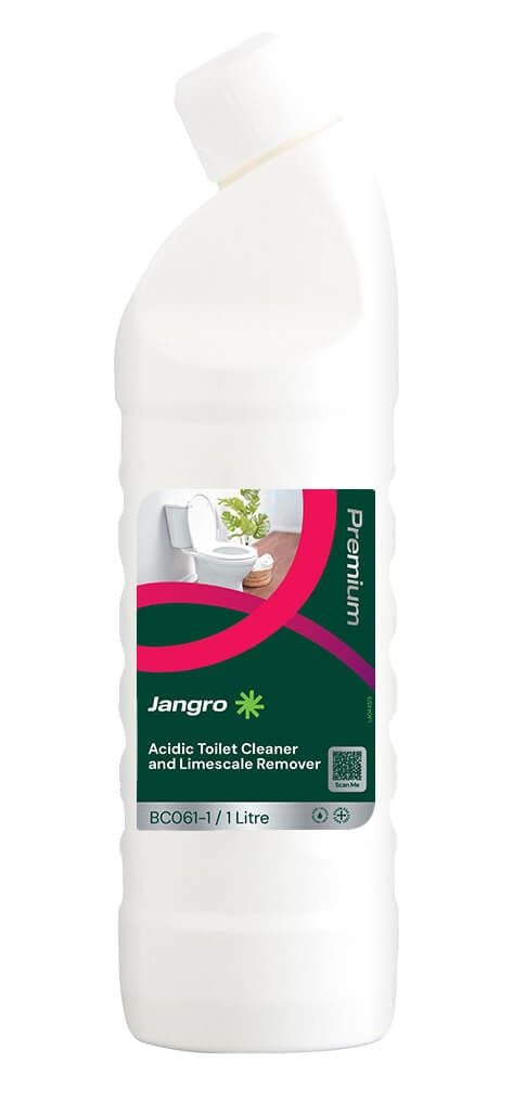 Jangro Premium Acidic Toilet Cleaner and Limescale Remover - 1L