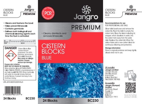 Jangro Premium Cistern Blocks - Blue