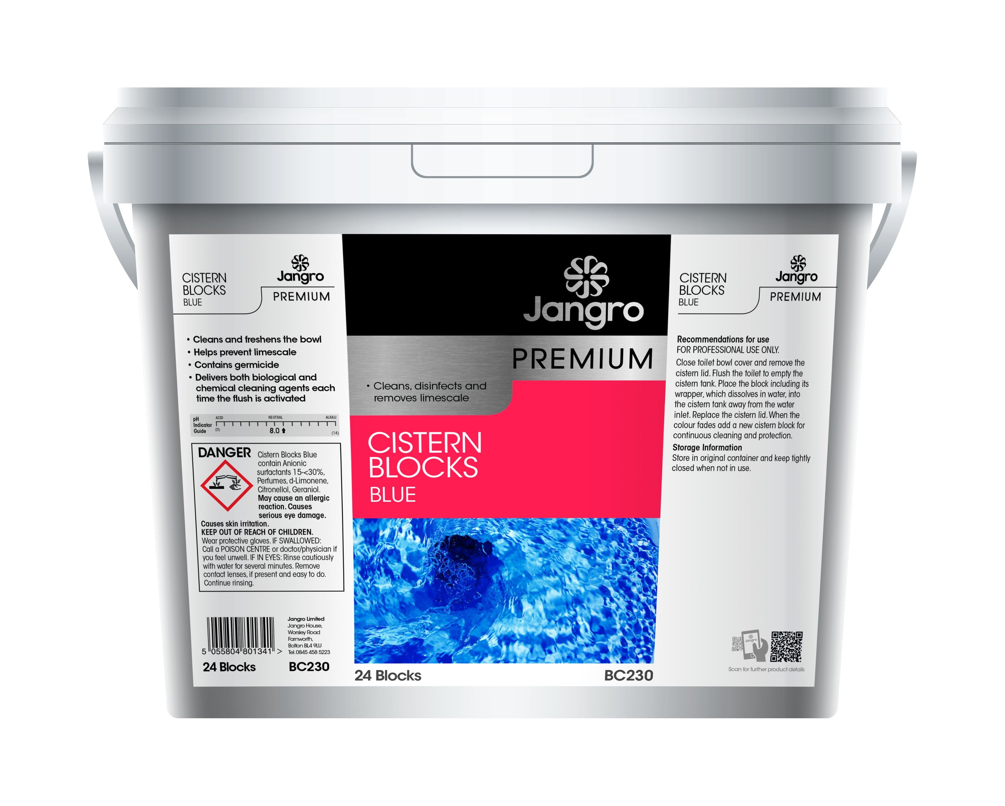 Jangro Premium Cistern Blocks - Blue
