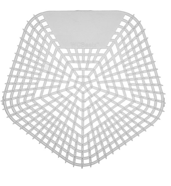 WC Basix Unbranded Contract Urinal Screen Fresh Linen CLEAR                  