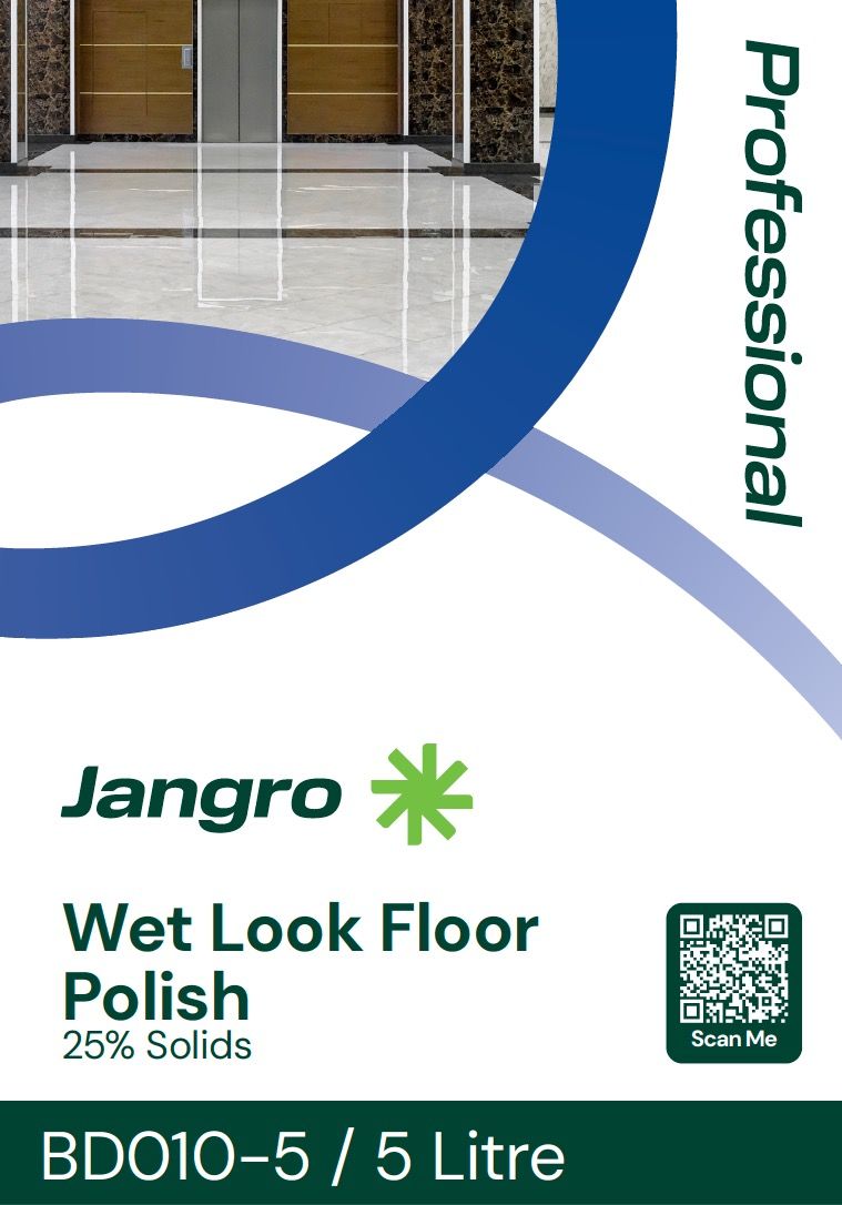Jangro Wet Look Floor Polish - 5L