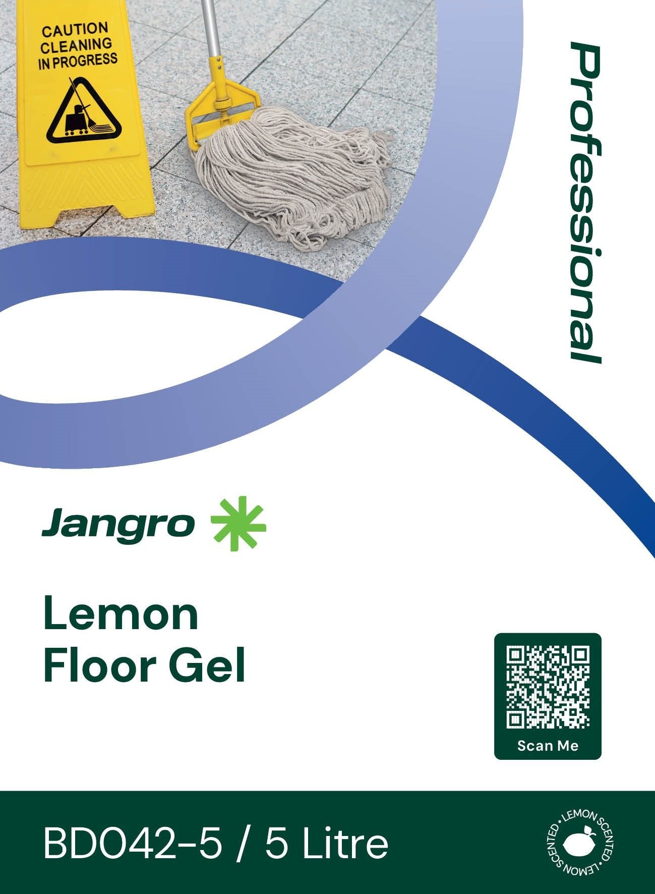 Jangro Lemon Floor Gel 5 litre