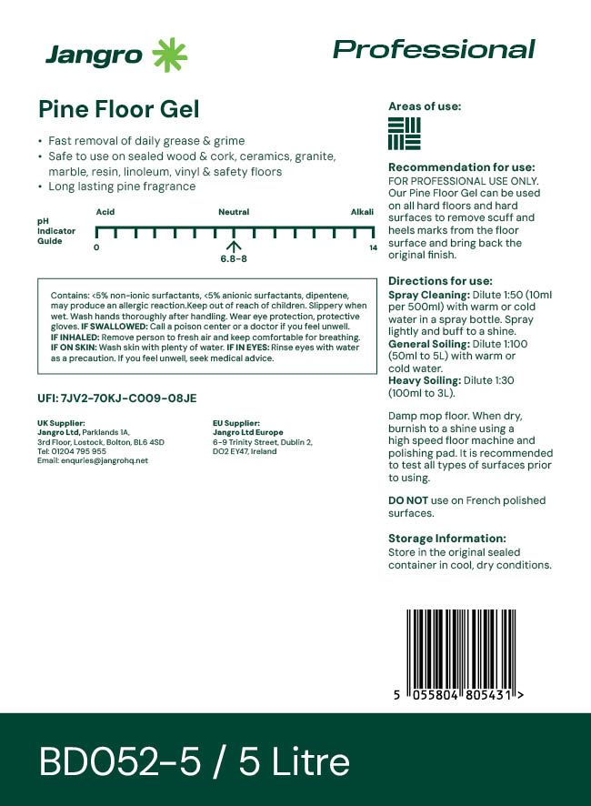 Jangro Pine Floor Gel 5 litre