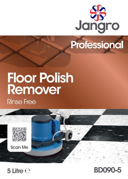 Jangro Floor Polish Remover Rinse Free - 5L