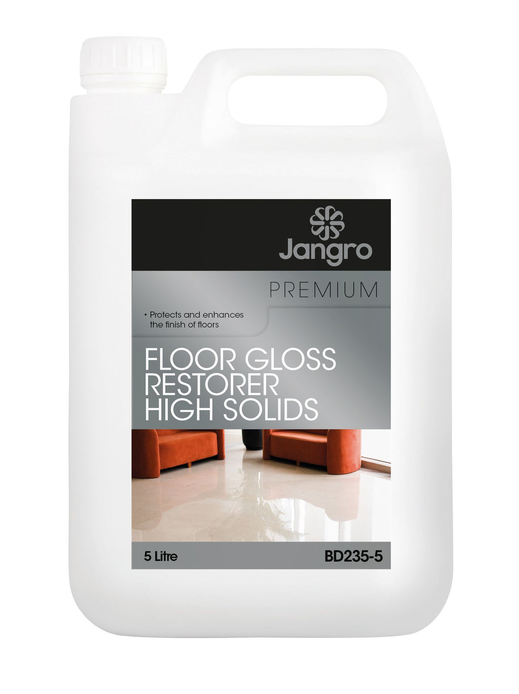 Jangro Premium Floor Gloss Restorer High Solids - 5L