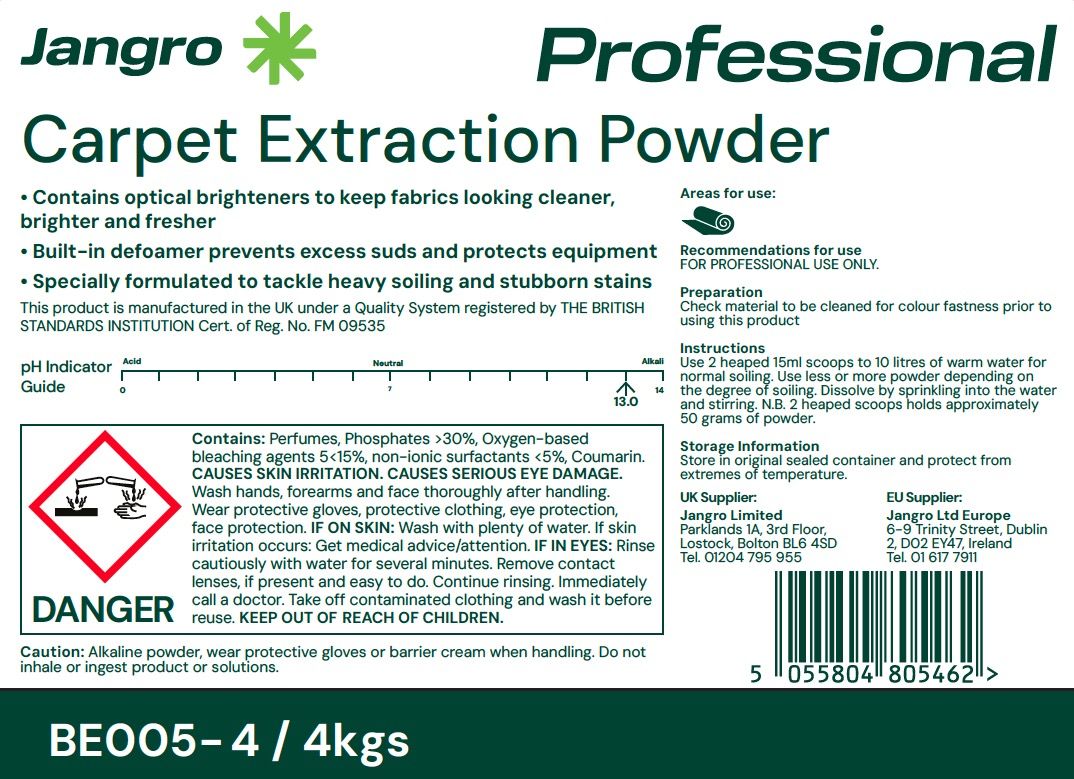 Carpet Extraction Powder 4kg