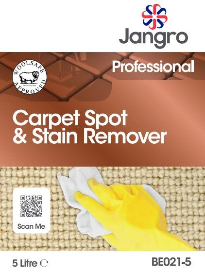 Jangro Carpet Spot and Stain Remover - 5L