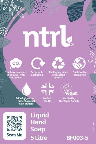 Jangro ntrl Liquid Soap - 5L