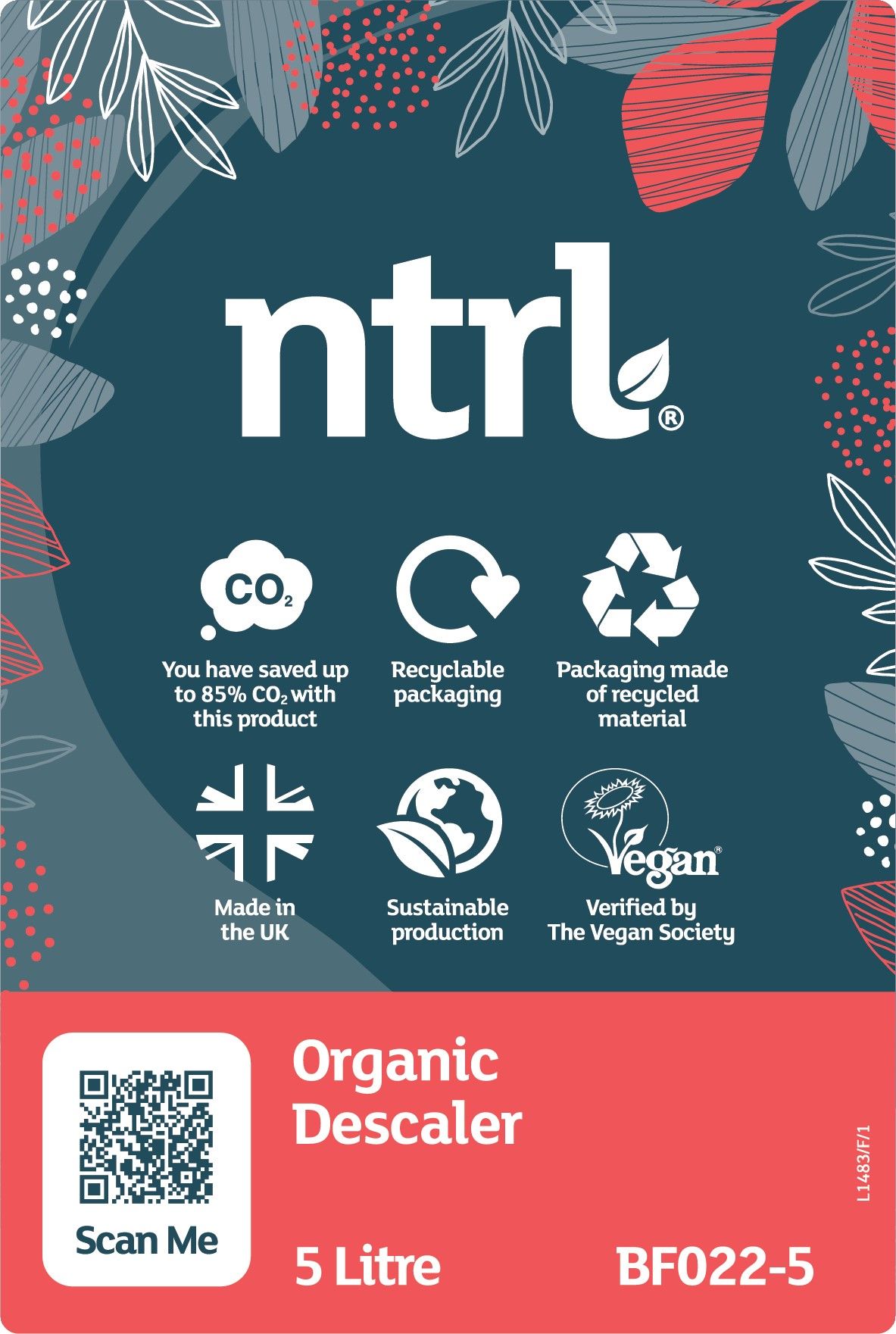 Jangro ntrl Organic Descaler - 5L