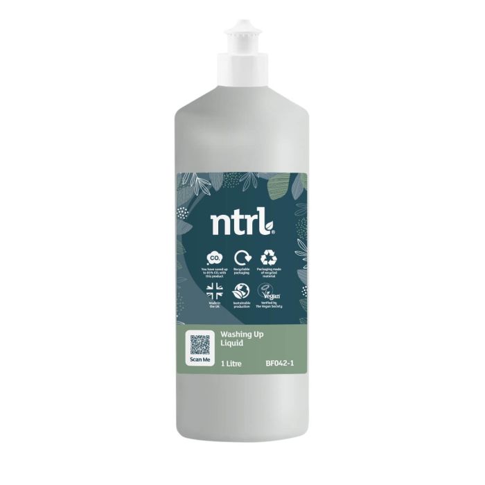 Jangro ntrl Washing Up Liquid - 1L