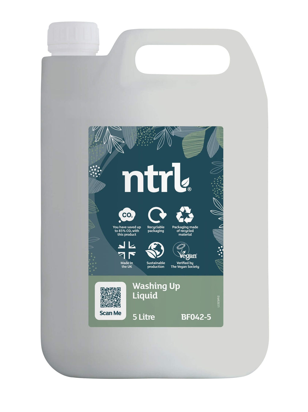Jangro ntrl Washing Up Liquid - 5L