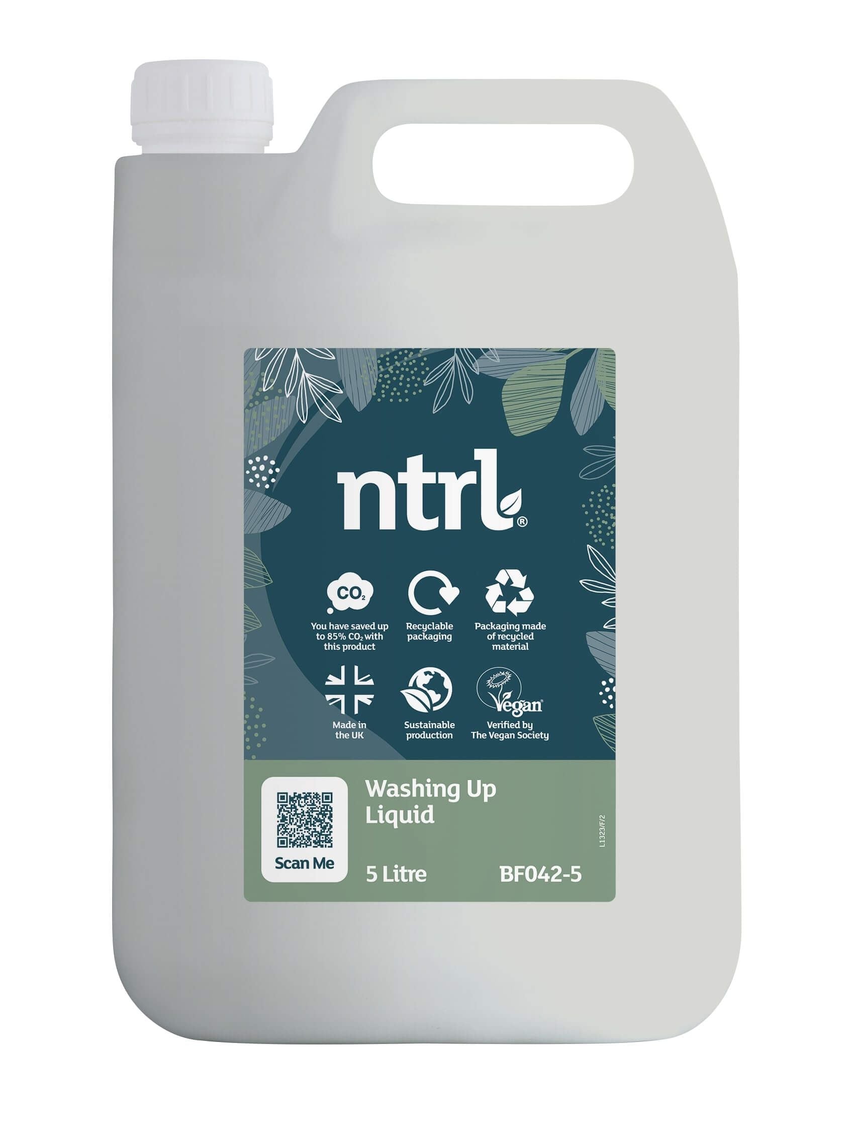 Jangro ntrl Washing Up Liquid - 5L