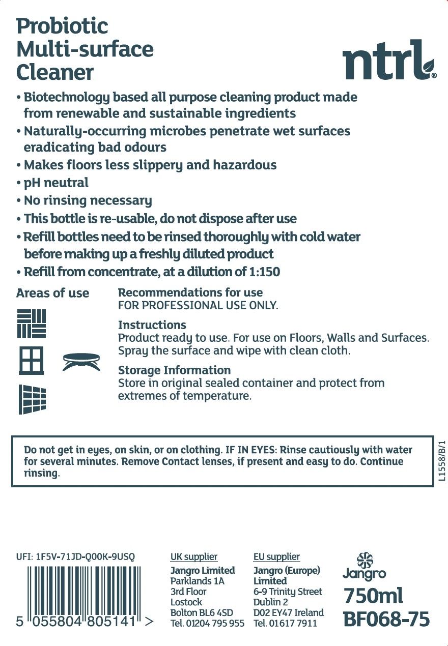 Jangro ntrl Probiotic Multisurface Cleaner 750ml