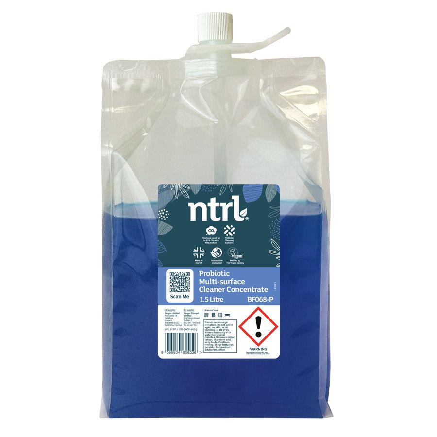 Jangro ntrl Probiotic Multisurface Cleaner Pouch 1.5L