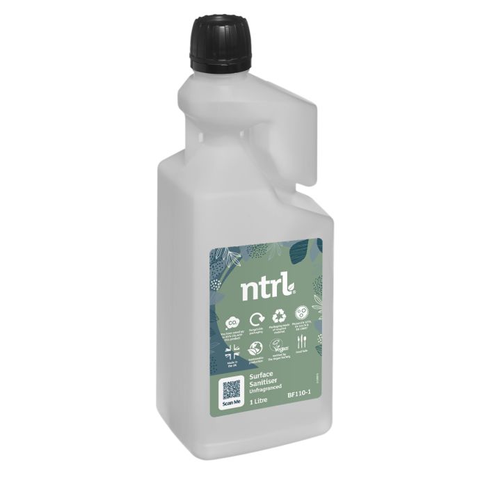 Jangro ntrl Surface Sanitiser Unfragranced - 1L