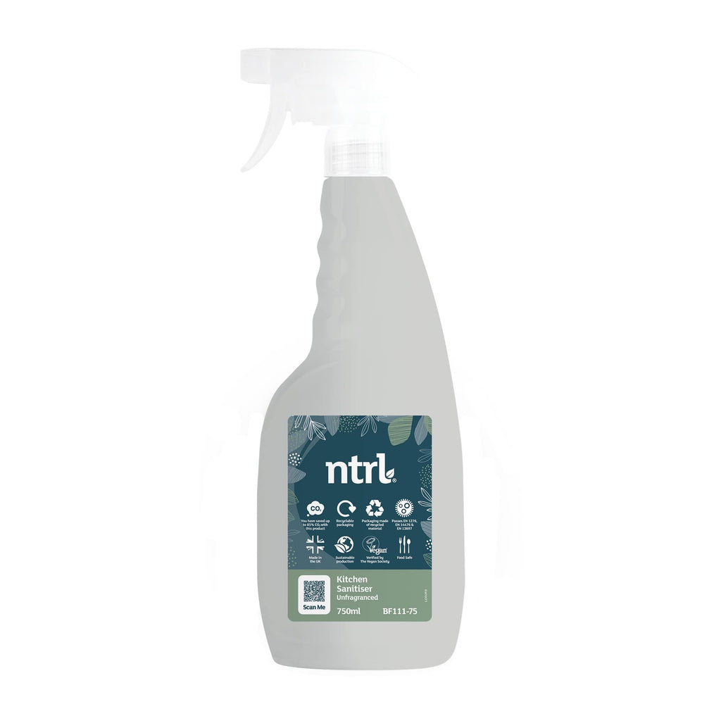 Jangro ntrl Kitchen Sanitiser Unfragranced - 750ml