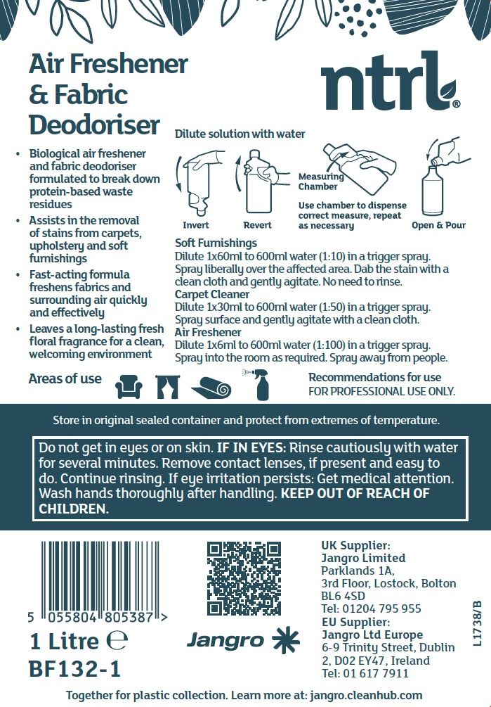 Jangro ntrl Air Freshener & Fabric Deodoriser 1 litre