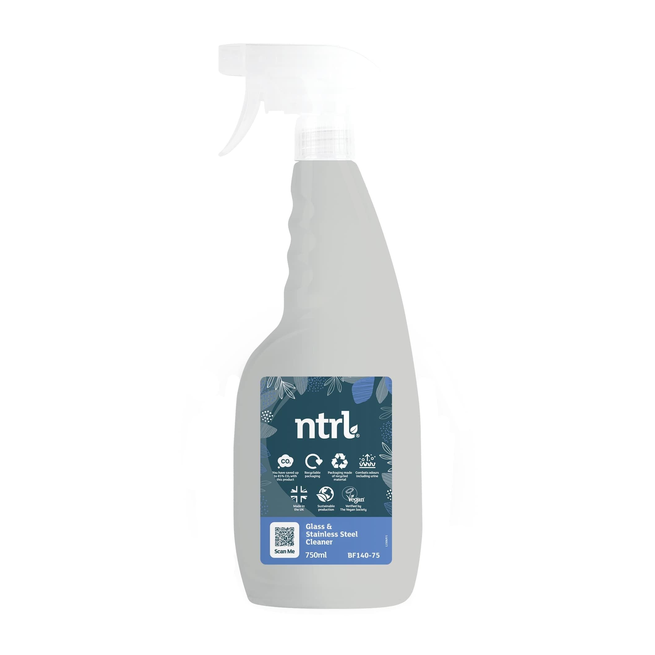 Jangro ntrl Glass & Stainless Steel Cleaner 750ml