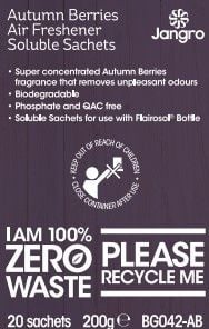 Autumn Berry Air Freshener Sachets for Flairosol Bottle