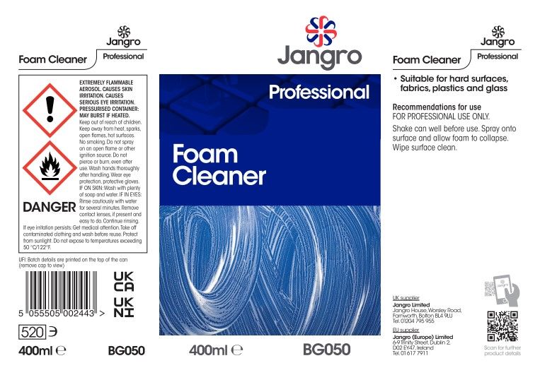 Jangro Professional Foam Cleaner - 400ml