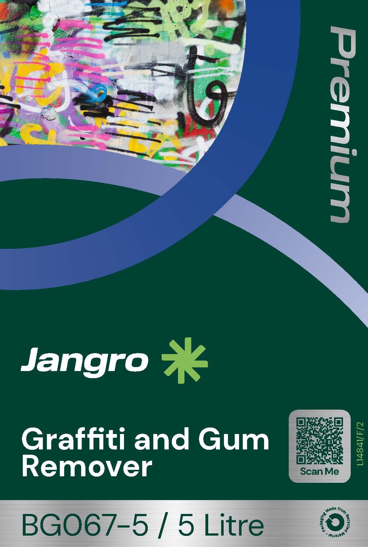 Jangro Premium Graffiti and Gum Remover - 5L