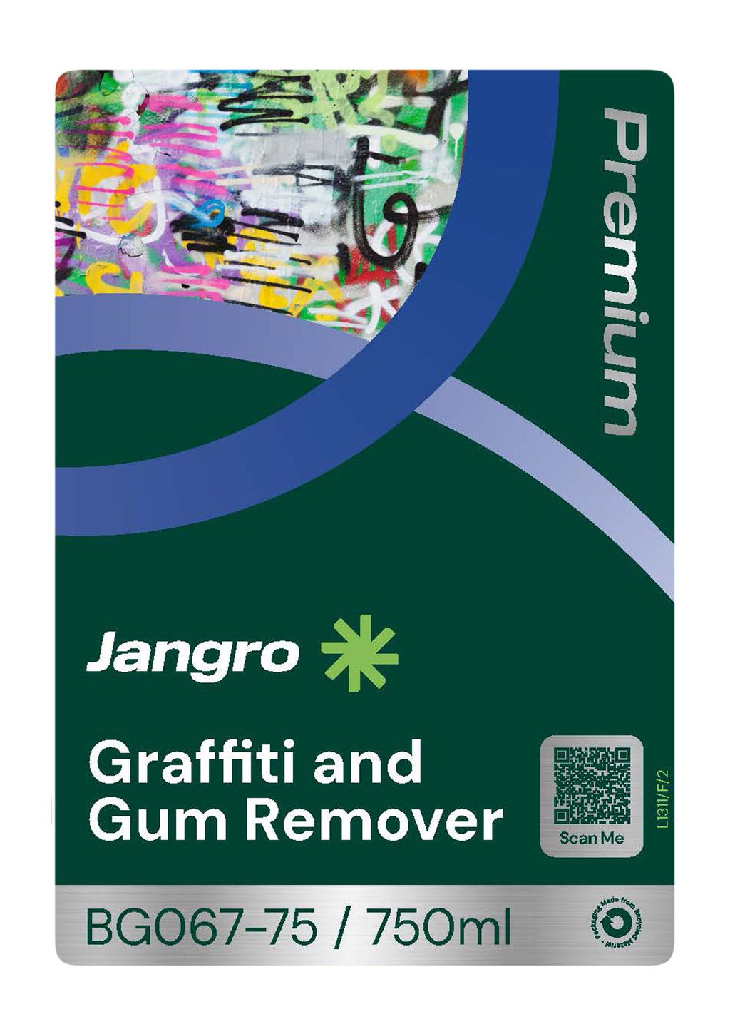 Jangro Premium Graffiti and Gum Remover - 750ml