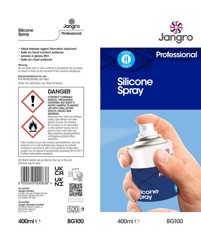Jangro Professional Silicone Spray - 400ml