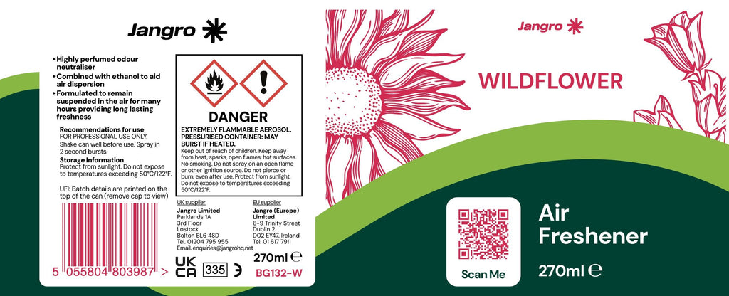 Jangro Air Freshener - 270ml - Wildflower