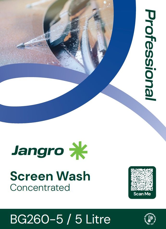 Jangro Professional Screen Wash - 5L