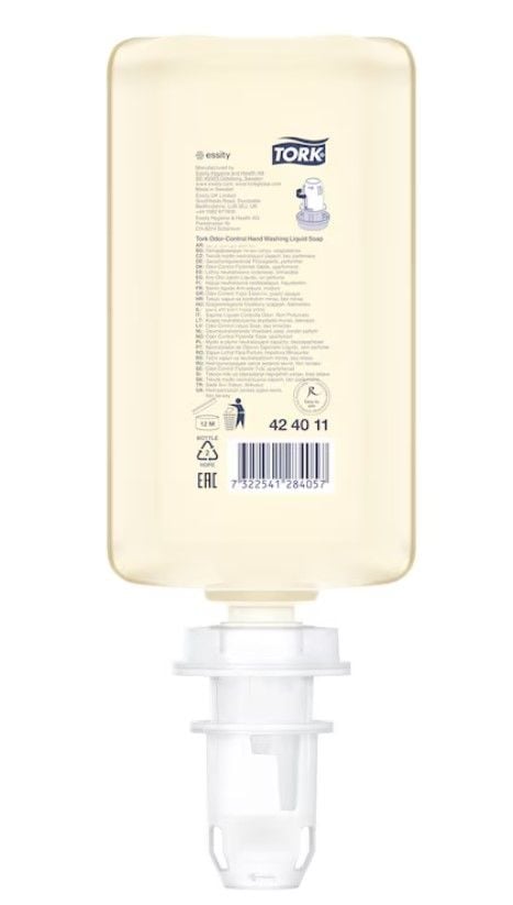 Tork Odour-Control Handwashing Liquid Soap - 1L