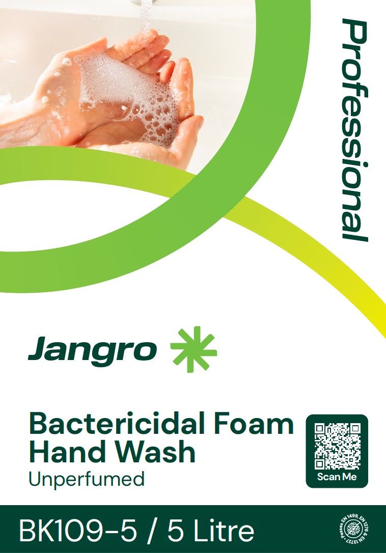 Jangro Bactericidal Foam Hand Wash - 5L