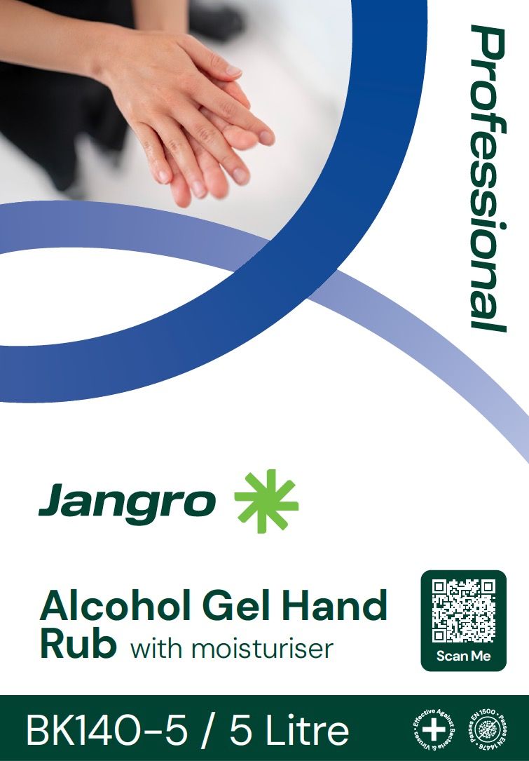 Jangro Professional Alcohol Gel Hand Rub - 5L