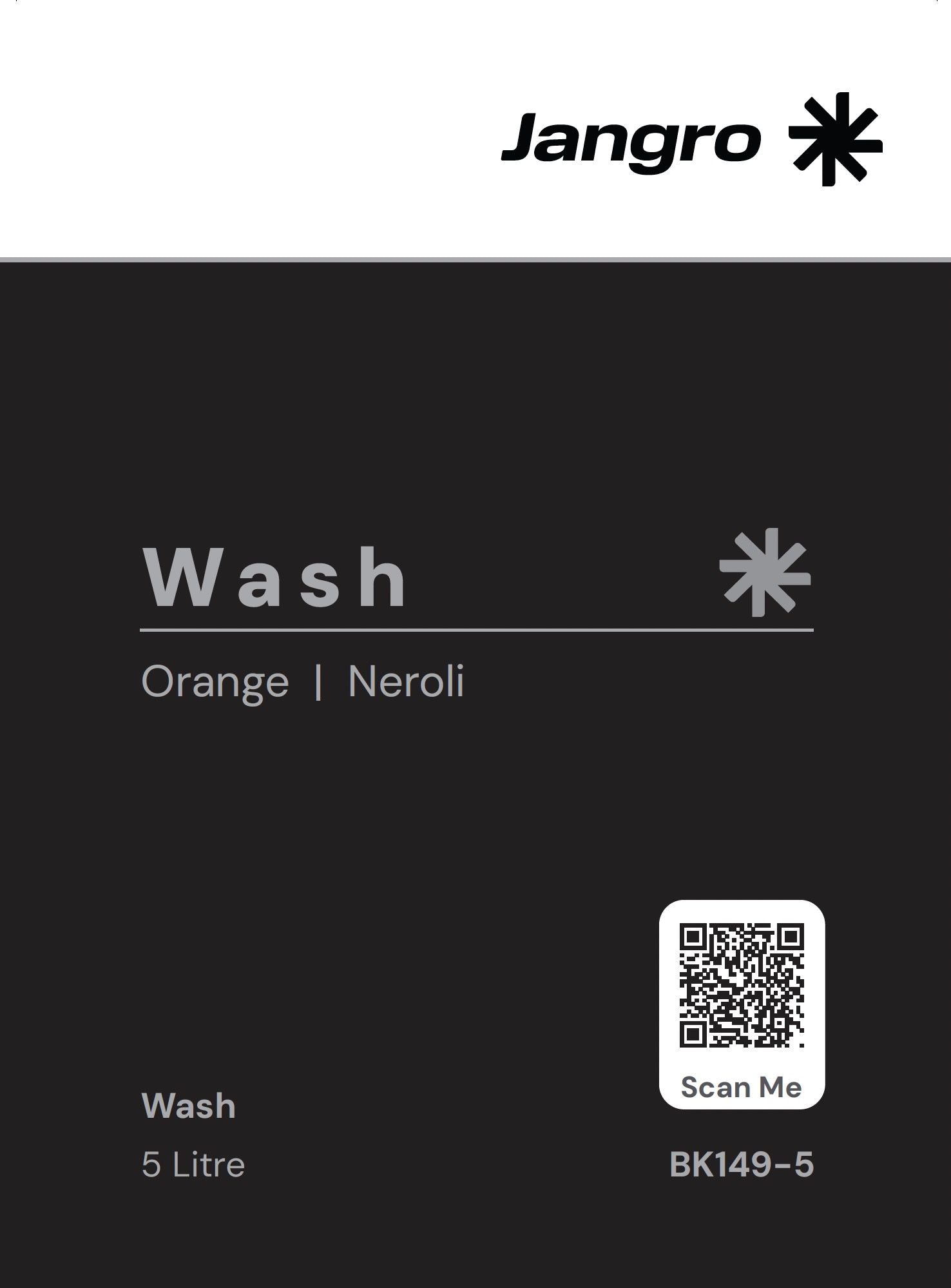 Jangro Orange & Neroli Hand Wash 5 litre
