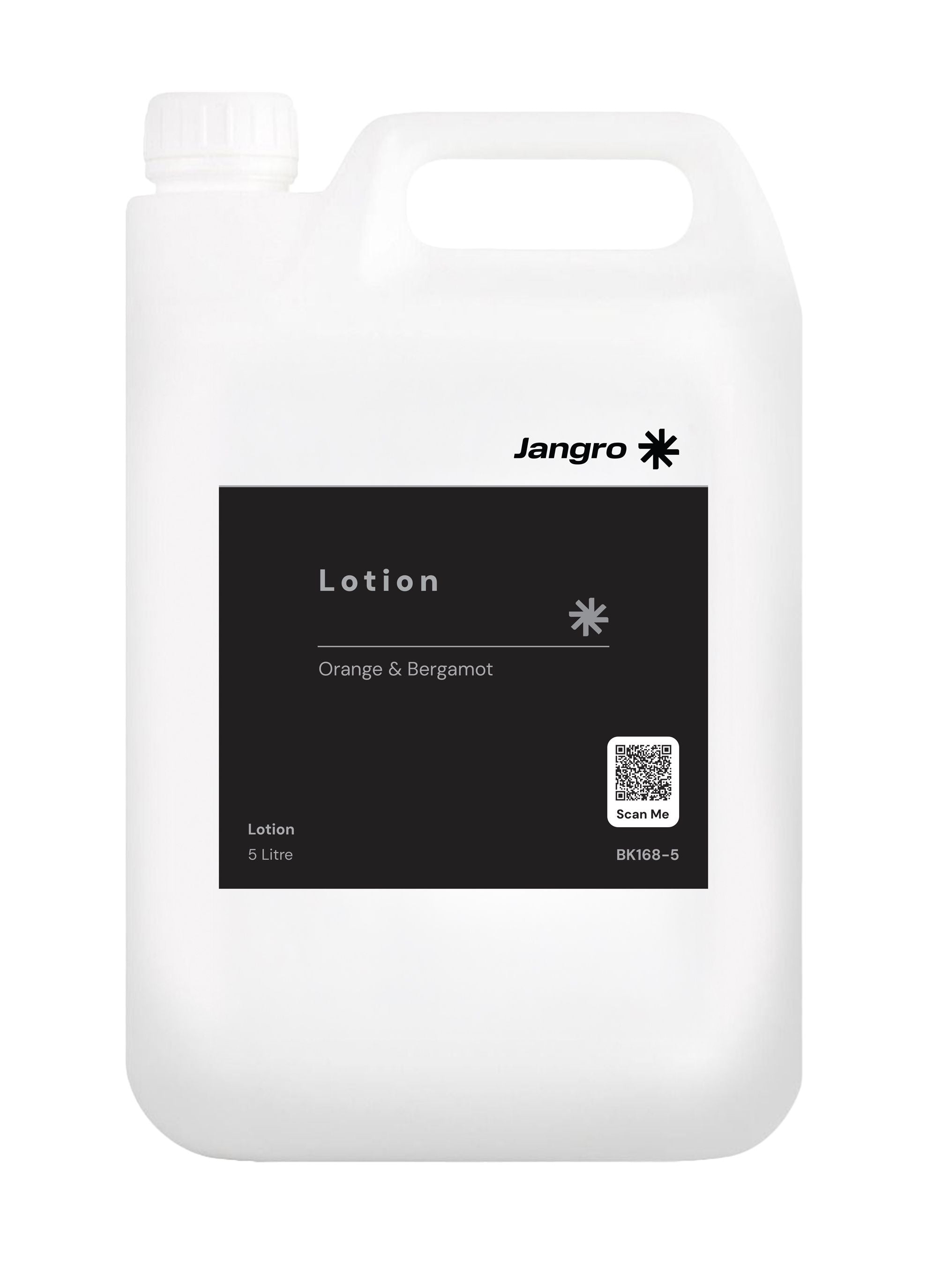 Jangro Orange & Bergamot Hand & Body Lotion 5 litre