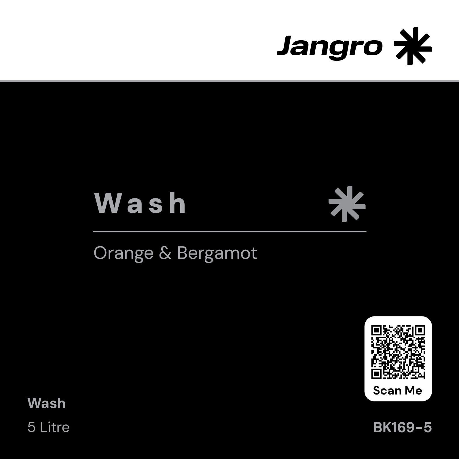 Jangro Orange & Bergamot Hand Wash 5 litre