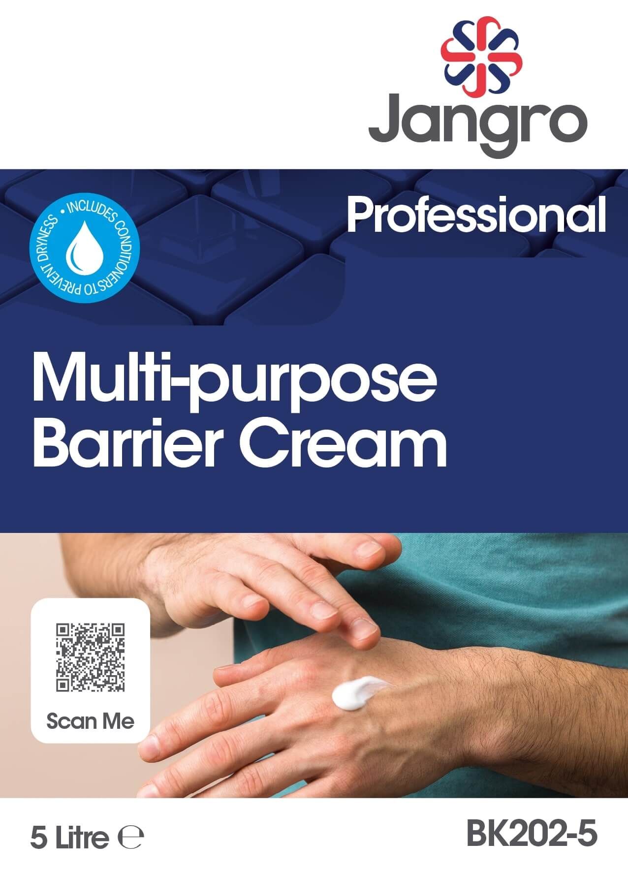 Jangro Multi Purpose Barrier Cream - 5L