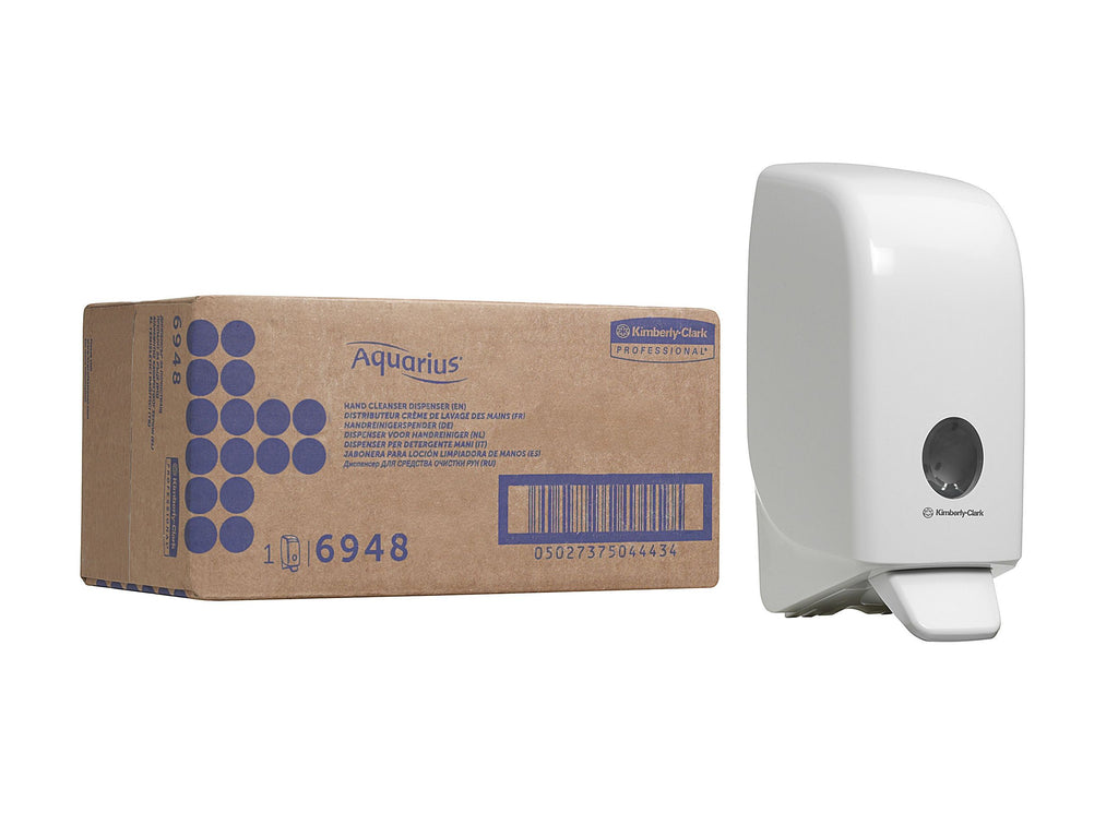 Aquarius™ Hand Cleanser Dispenser - 1L - White