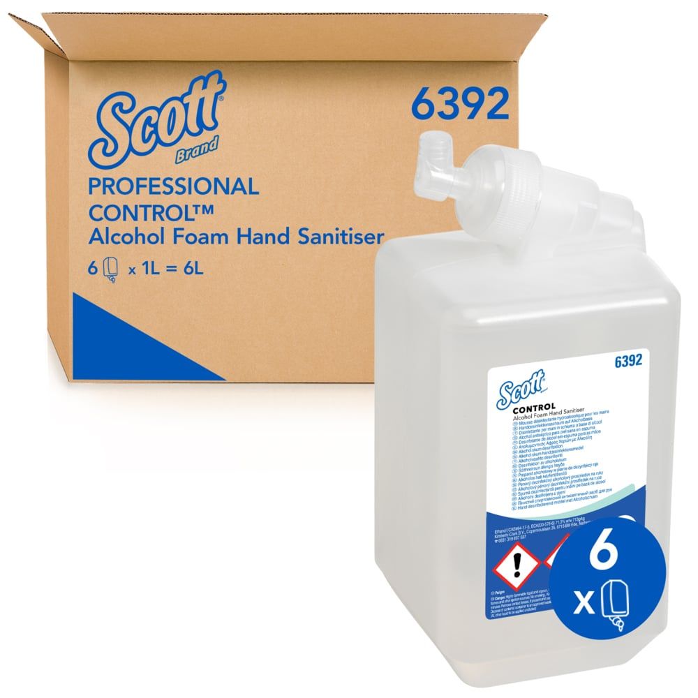 Scott CONTROL Alcohol Foam Hand Sanitiser