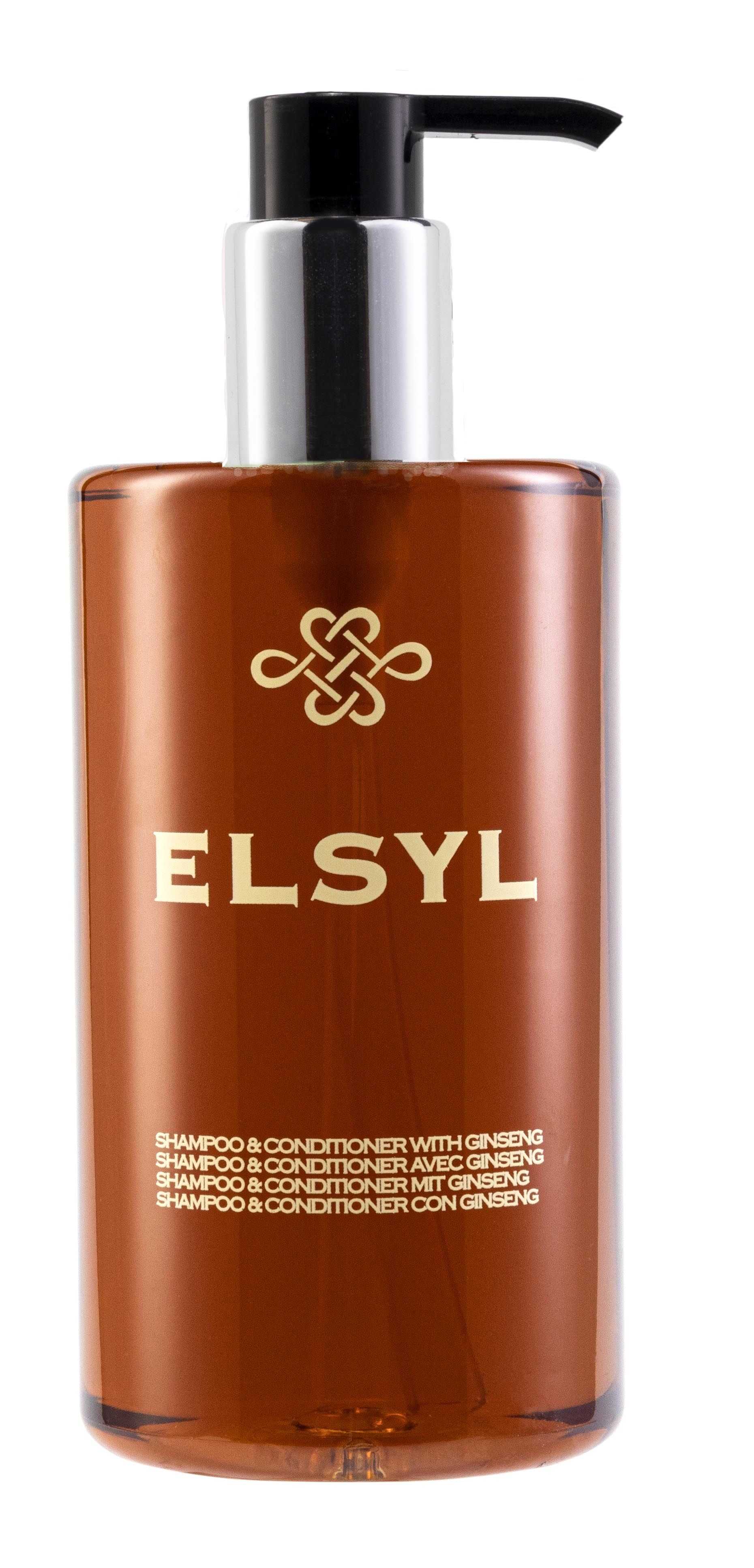 Elsyl Shampoo and Conditioner Pump Dispensers - 300ml