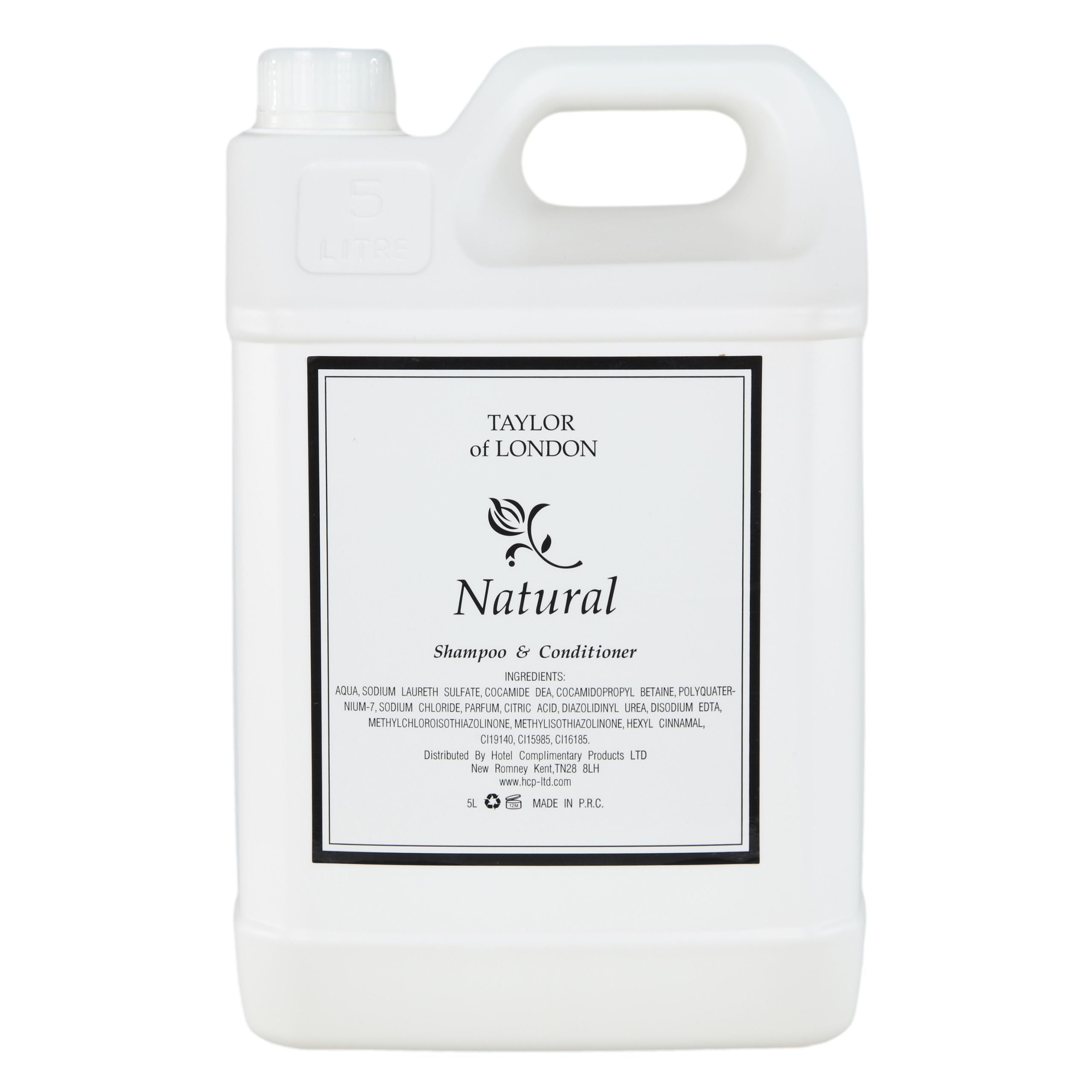 Taylor of London Shampoo and Conditioner Refill - 5L