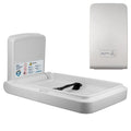 Baby Changing Unit - Vertical Off White