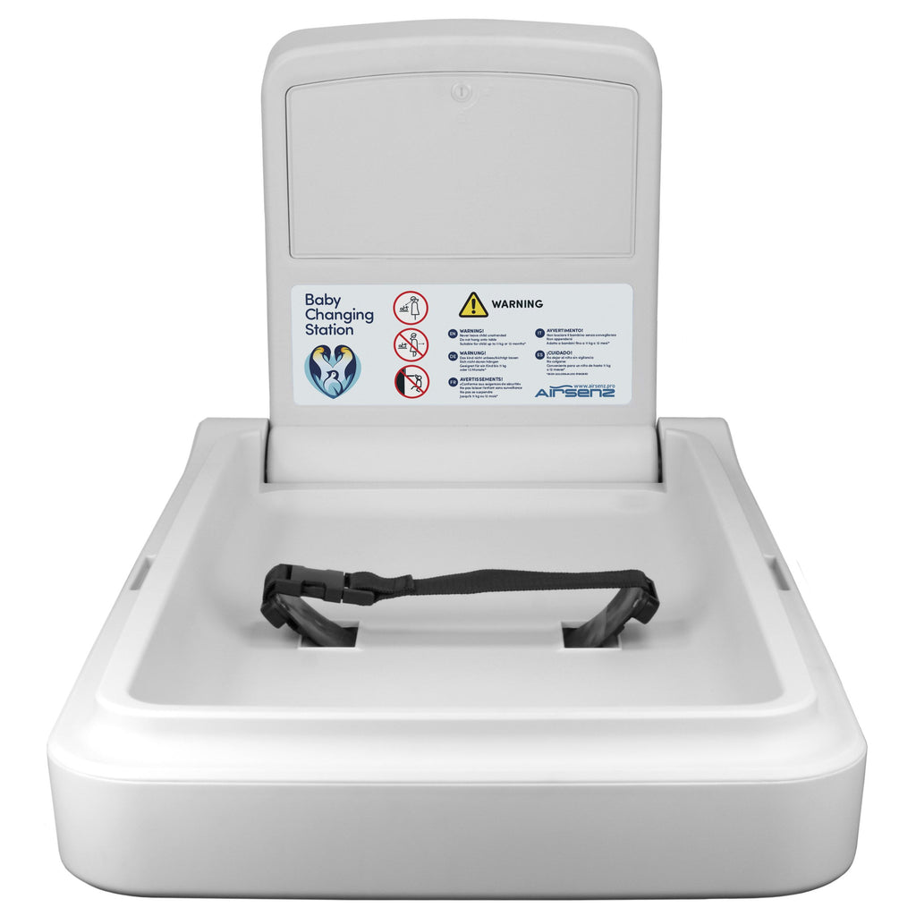 Baby Changing Unit - Vertical Off White