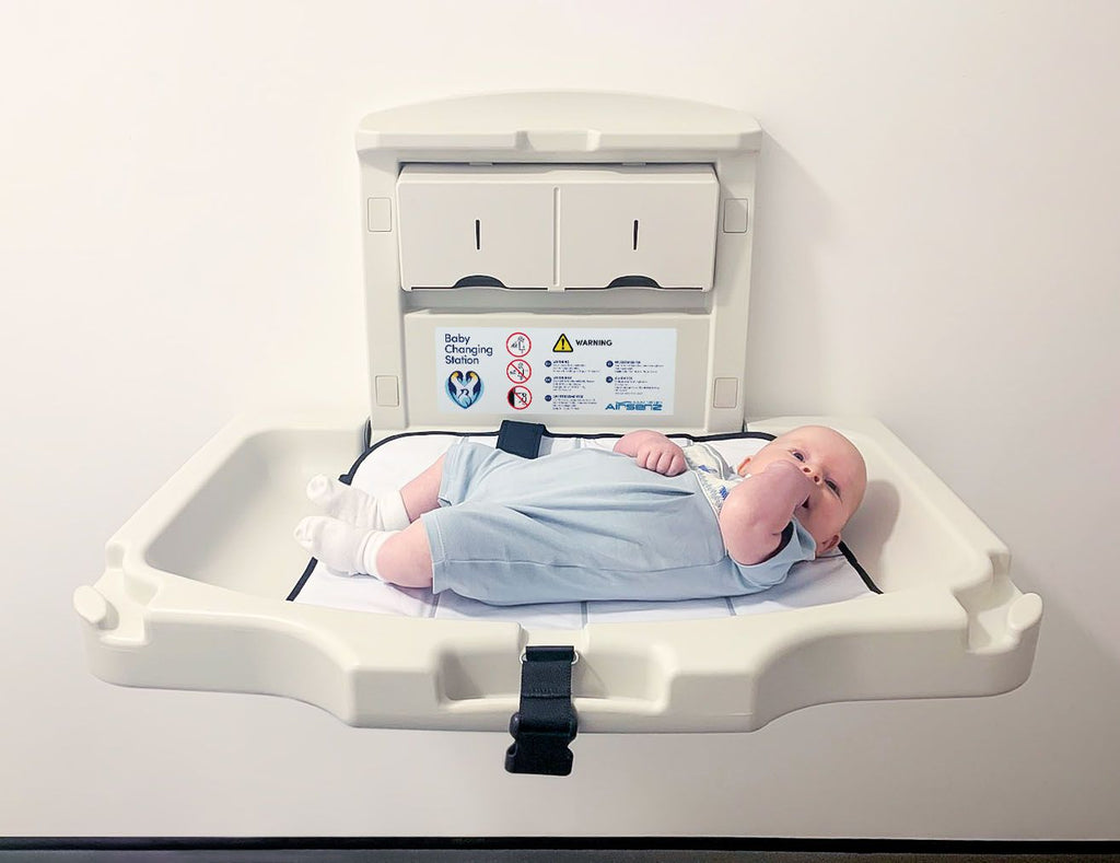 Baby Changing Unit - Horizontal Off White