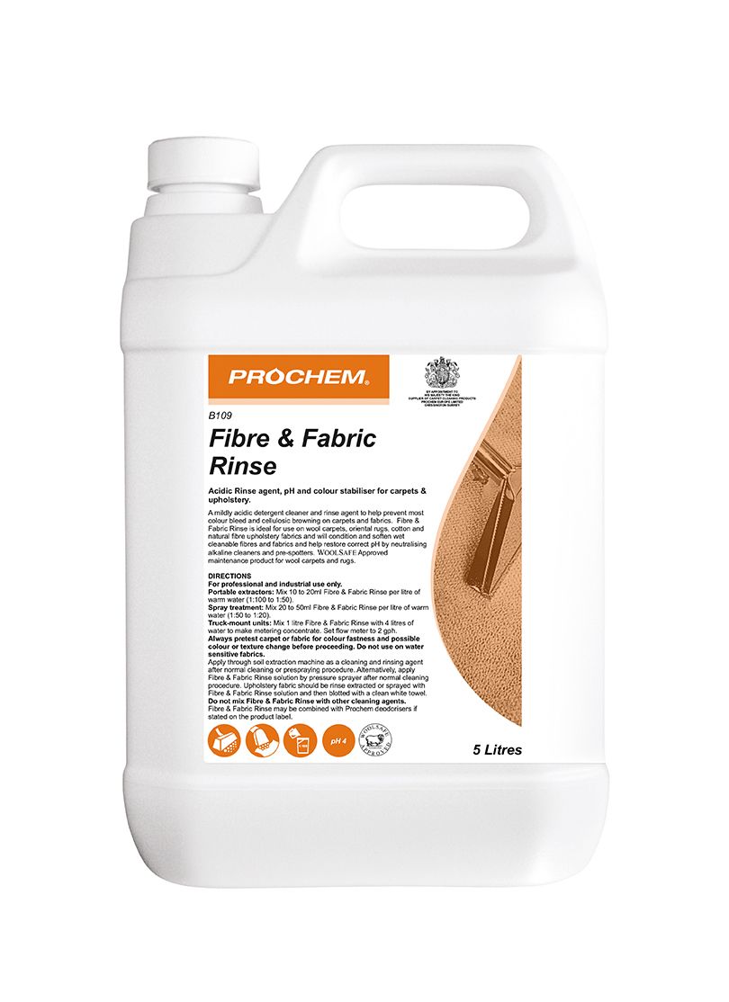 Prochem Fibre and Fabric Rinse - 5L