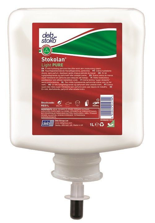 Stokolan® Light Pure Restore After-work Cream 1000 1 litre