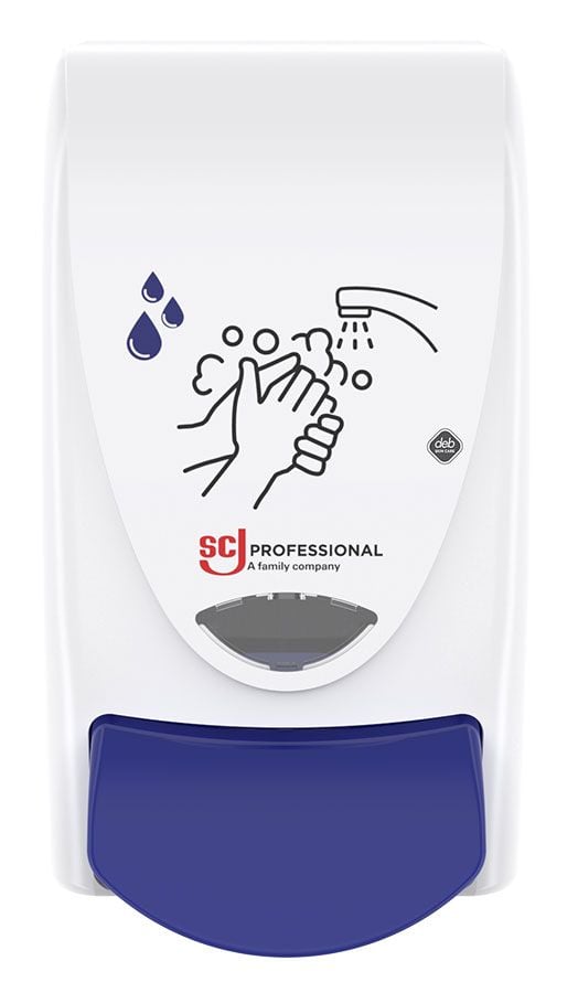 1L Foam & Lotion Hand Wash White Dispenser