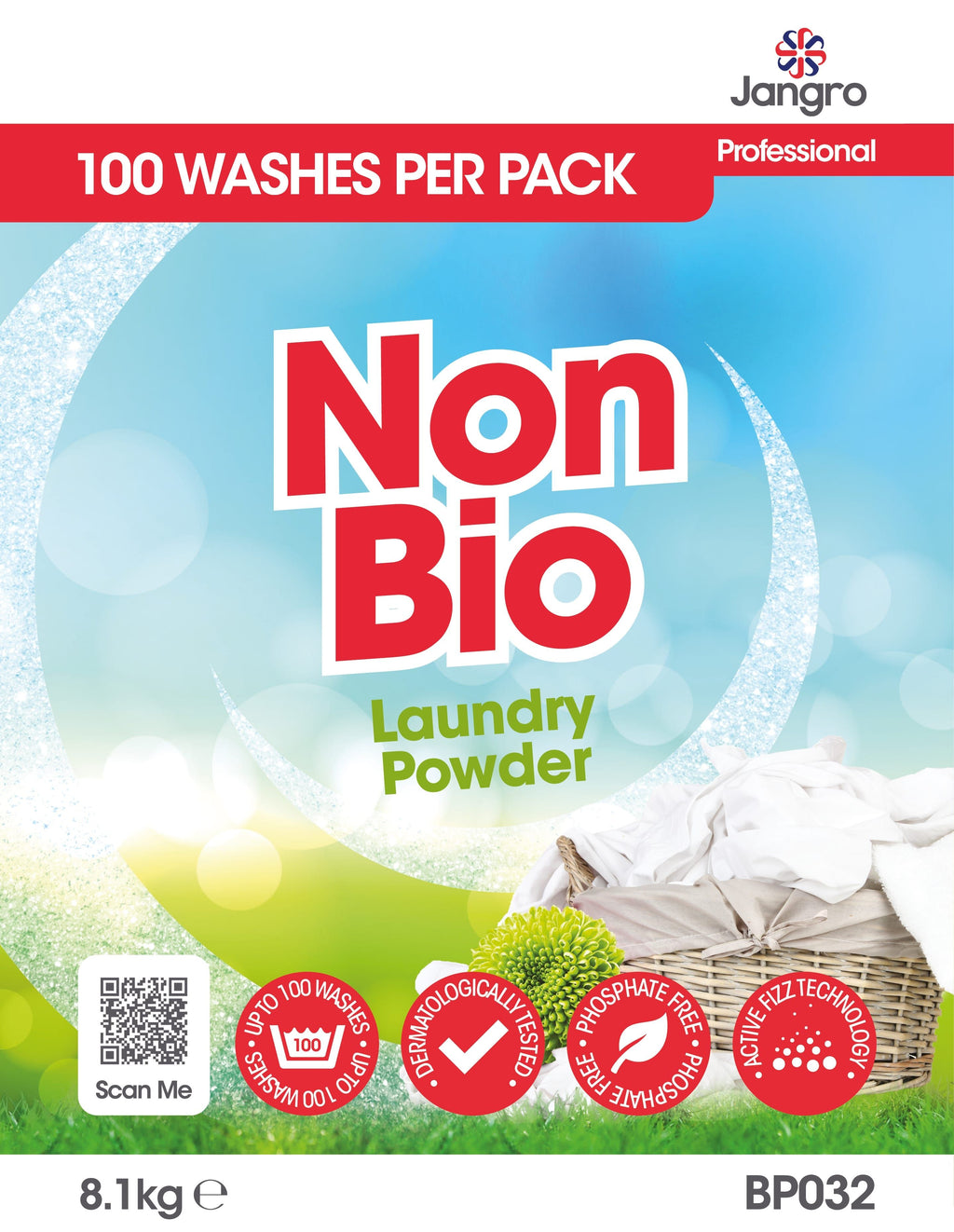 Jangro Professional Non-Bio Laundry Powder
